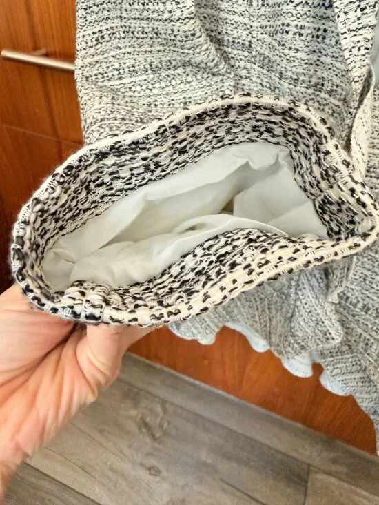 NWT RED Valentino Tweed Ruffle Hem Blazer Jacket- 38 - Picture 12 of 13